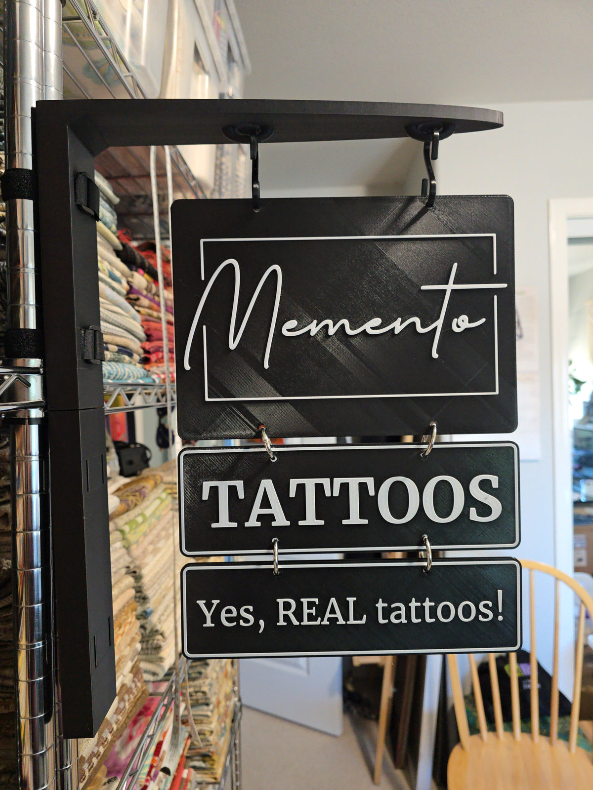Custom Hanging Sign